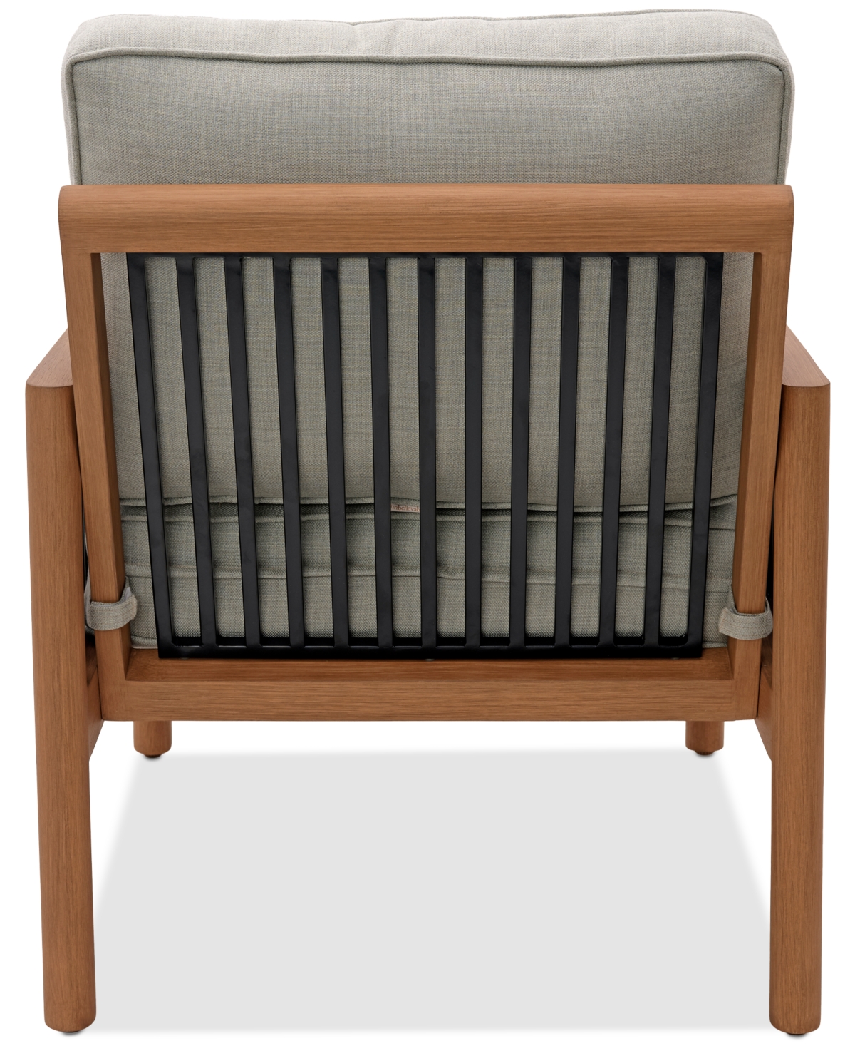 Agio Baxley Outdoor Club Chair, Created For Macys In Oyster Light Grey