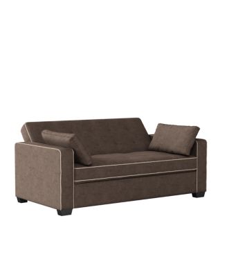 72.6" W Polyester Augustus Queen Convertible Sofa