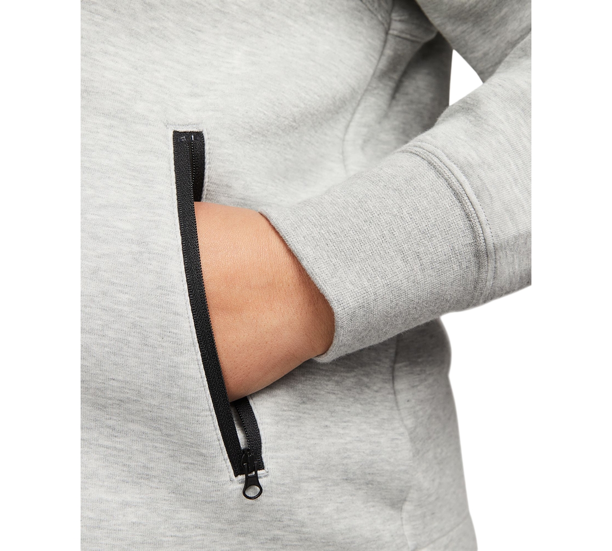 Nike Plus Size Sportswear Tech-Fleece Windrunner Hoodie -black