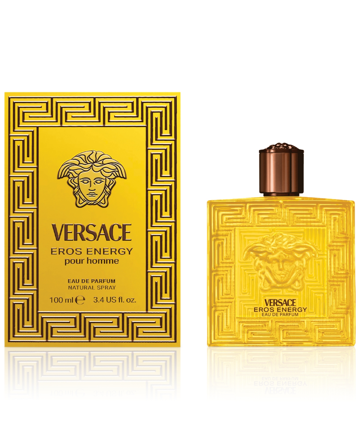 Versace Men's Eros Energy Eau De Parfum Spray, 3.4 Oz. In No Color