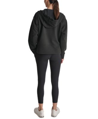 DKNY Women's Tech Ottoman Full-Zip Hoodie - Macy's