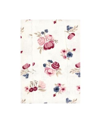 Girls Cotton Poly Flannel Burp Cloths Multipack