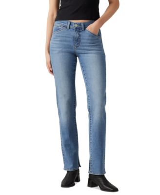 Levi's - Women's Mid Rise Straight Leg Jeans