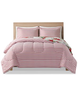Poinsettias 3-Pc. Comforter Sets