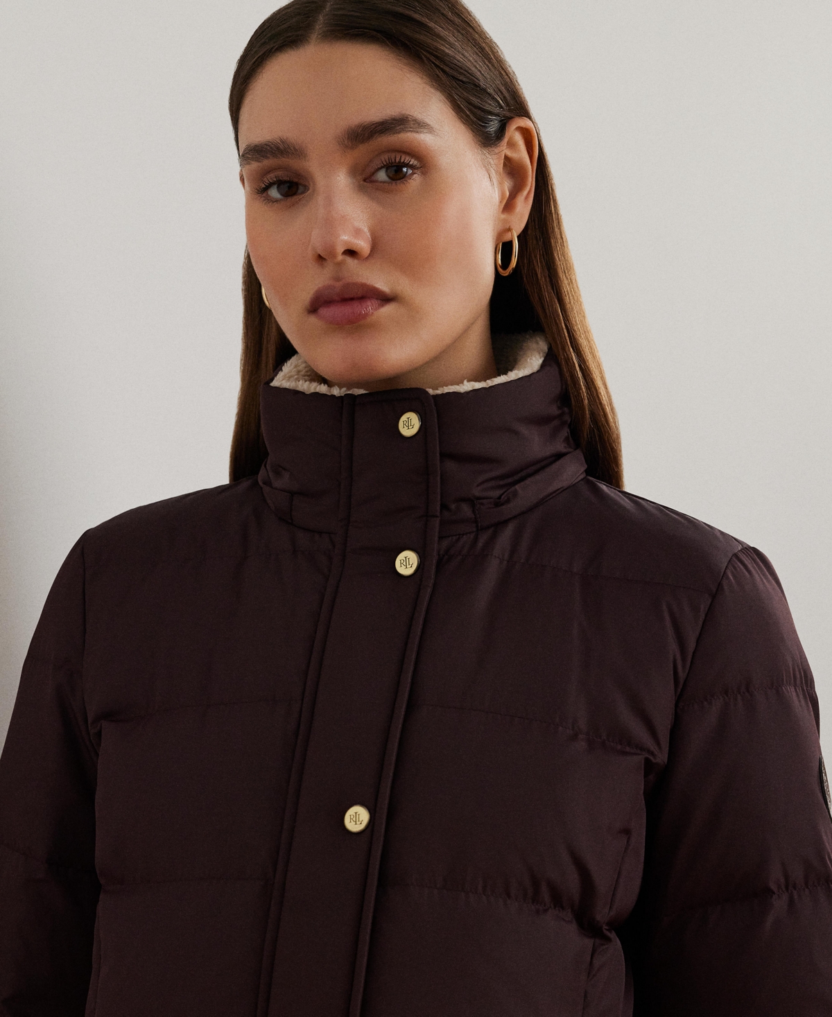 Lauren Ralph Lauren Women's Faux-Fur Hooded Puffer Coat