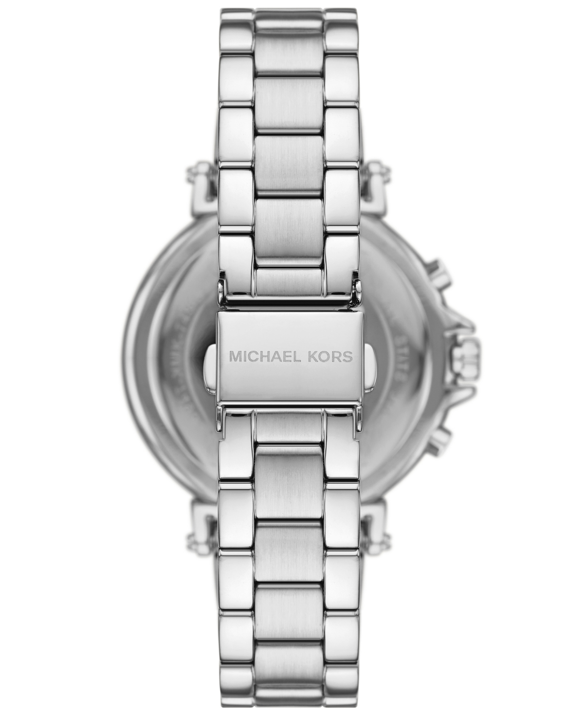 Michael Kors Women's Maren Chronograph Stainless Steel Watch 40mm In Silver-tone