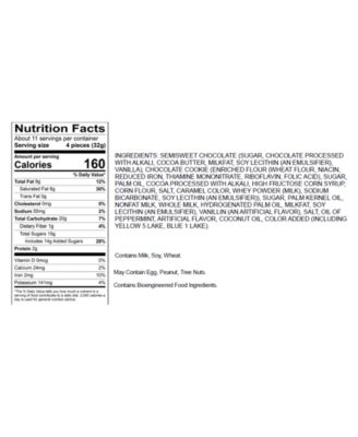 Holiday Dark Chocolate Mint Cookie Gift Tin, 12 oz., Created for Macy's 