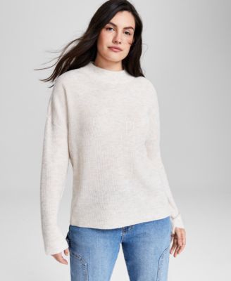 And Now This - Women's Wavy-Knit Raglan-Sleeve Cardigan
