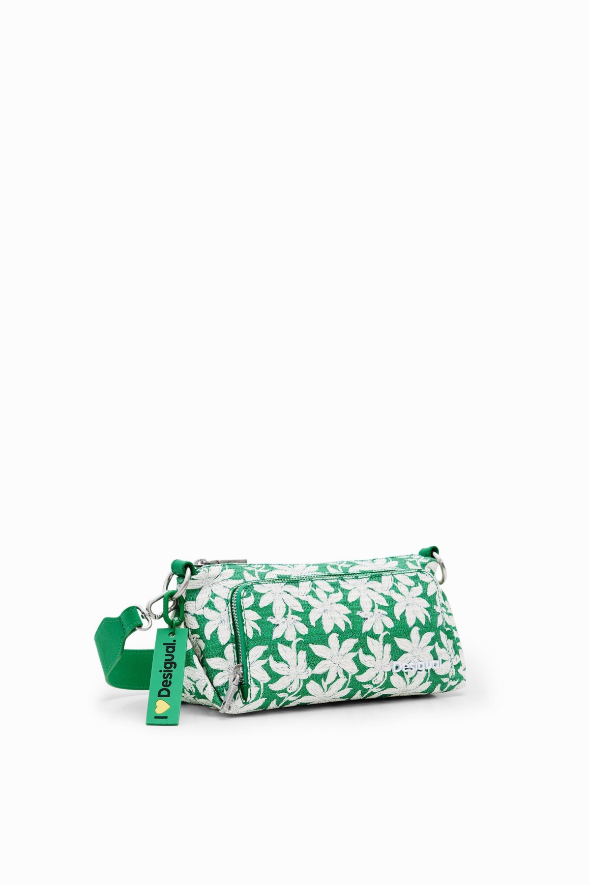 Desigual Women's textured floral crossbody bag