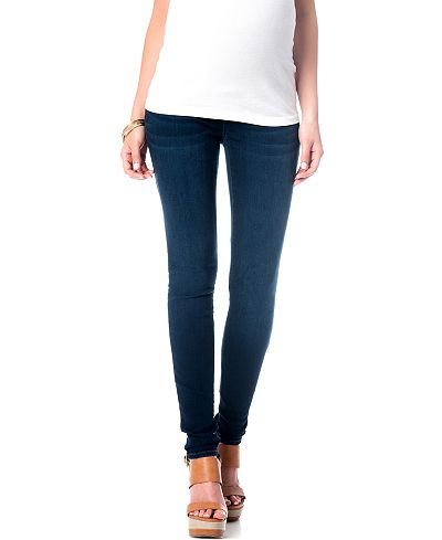 A Pea In The Pod Maternity Jeggings, Dark Wash