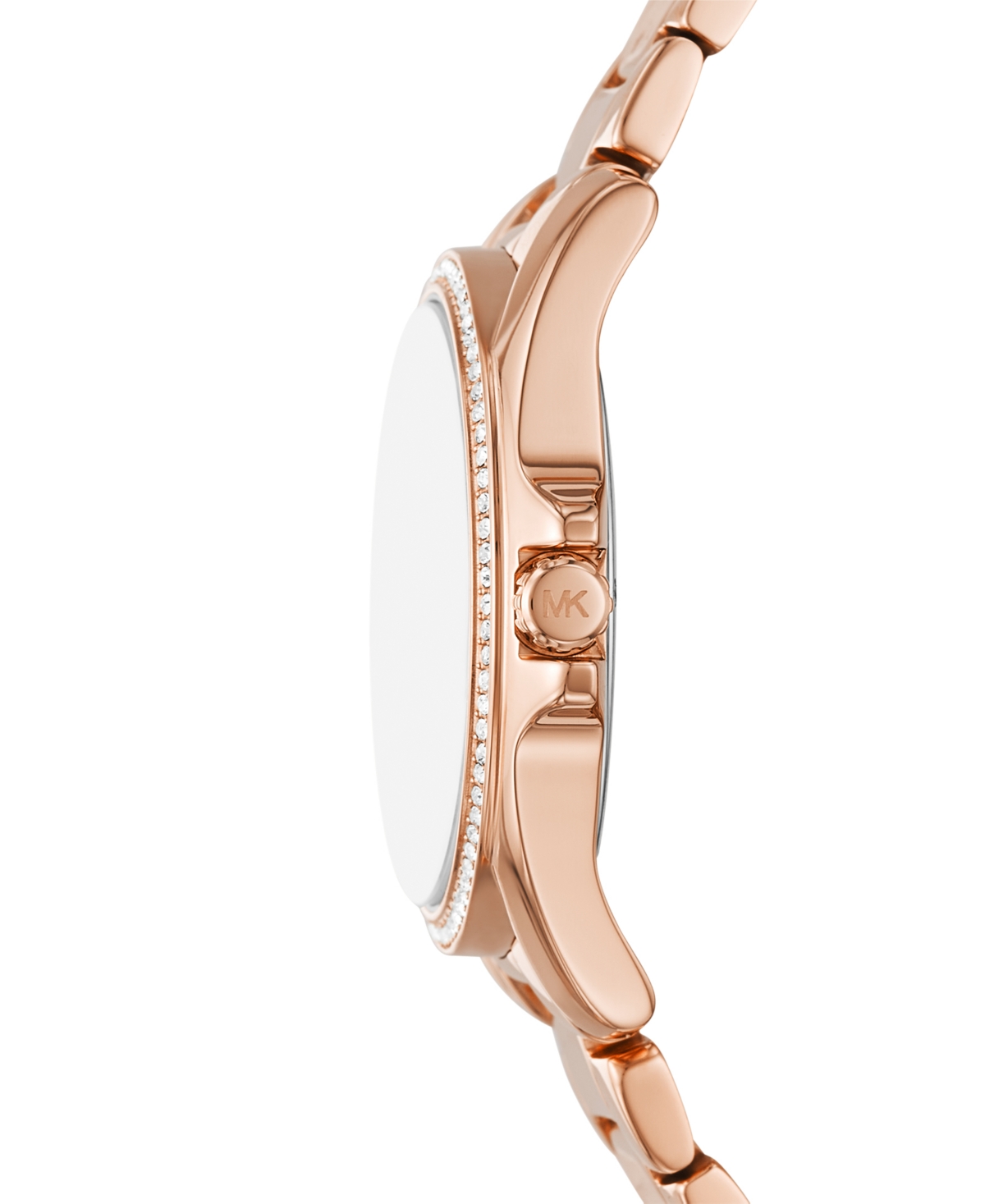 Michael Kors Kaycie Pave Rose Gold-tone Ladies Watch In Rose Gold-tone