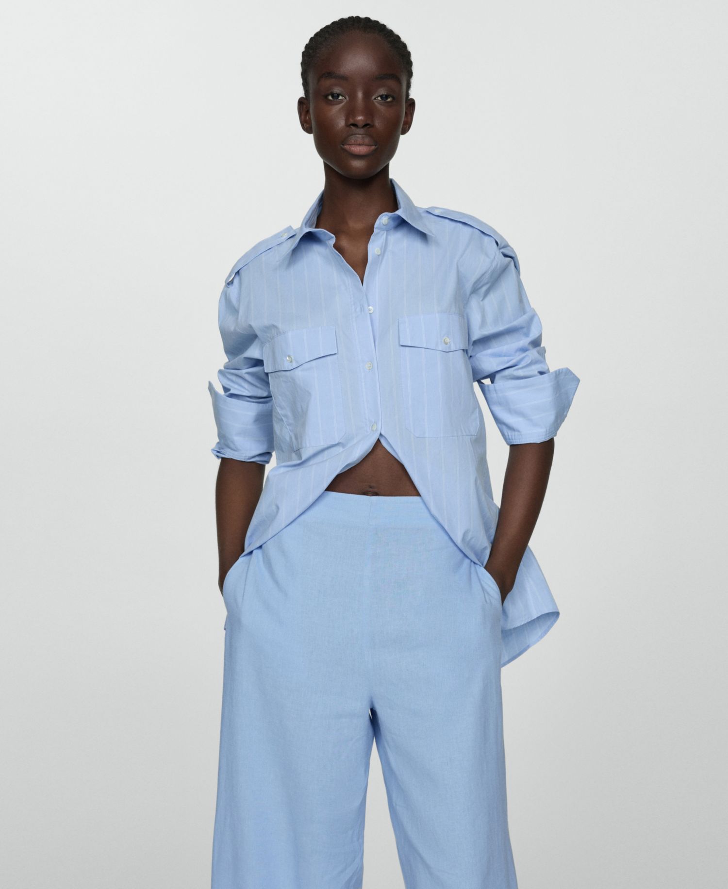 Women's Wide Leg Linen Pants