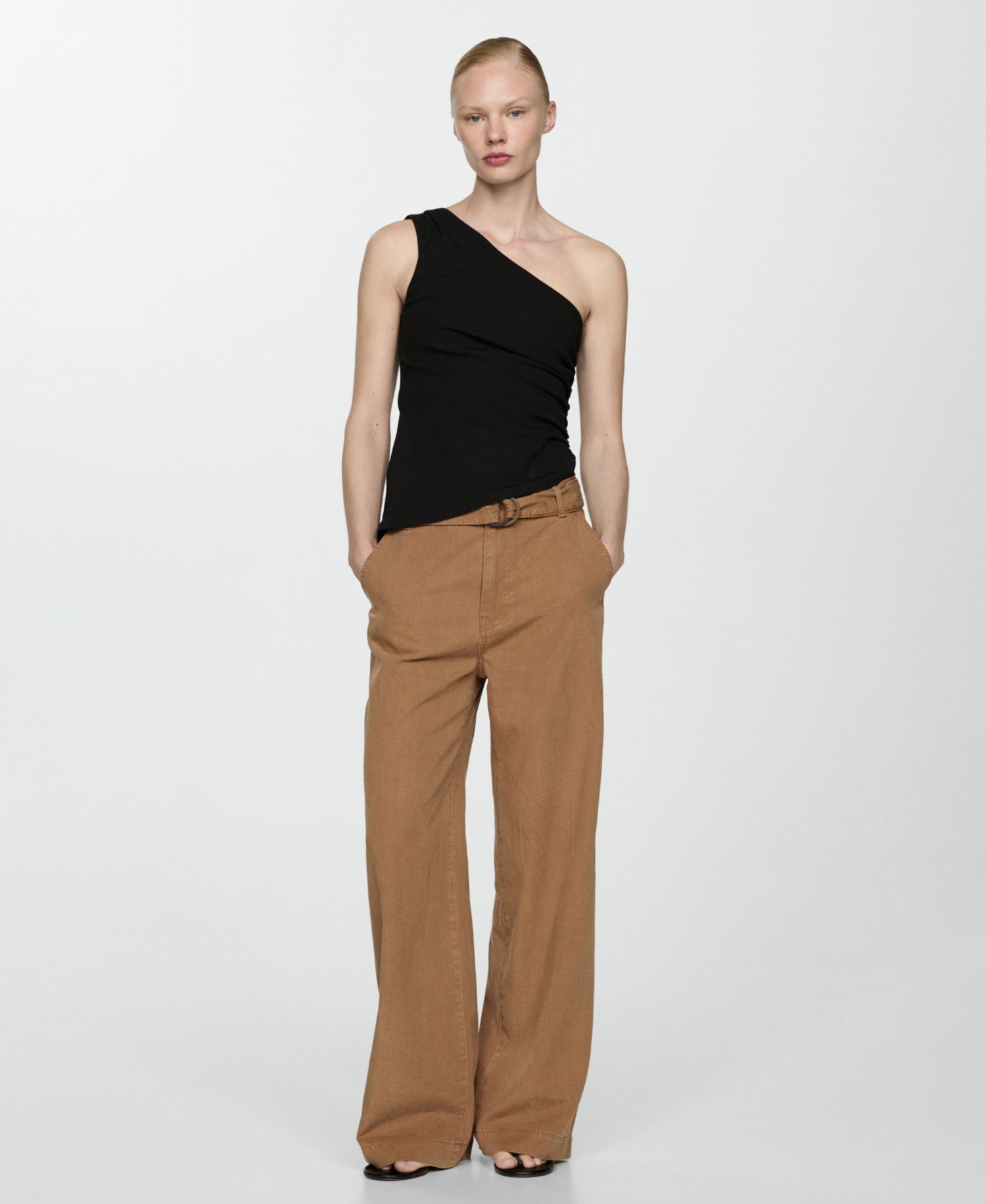 Women's Wide Leg Lyocell Pants