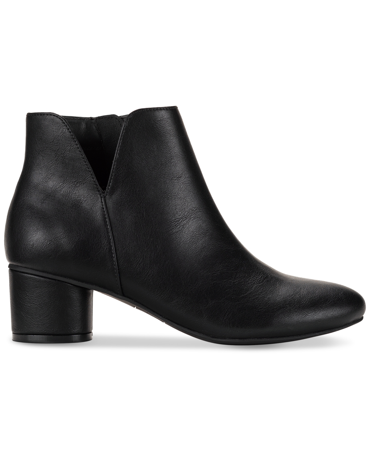 Macy's Women's Aislaa Block Heel Ankle Booties, Created For  In Black Sm