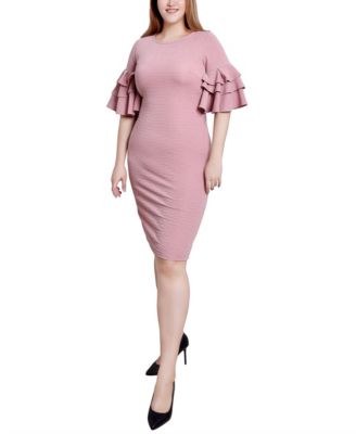 Bolero Sleeve Body Con Dress