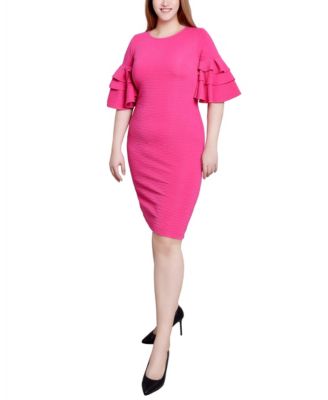 Bolero Sleeve Body Con Dress