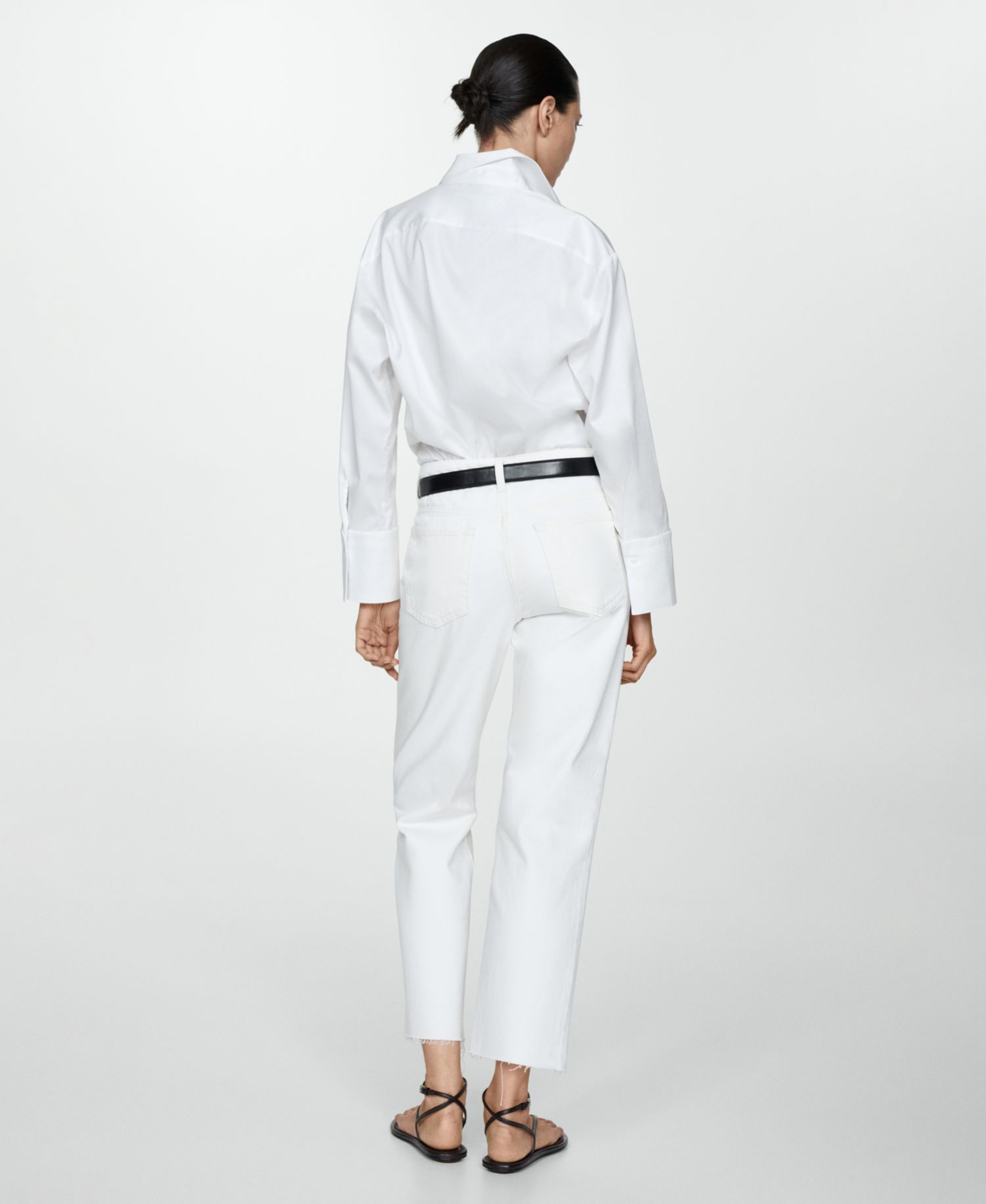 Women's Straight-Fit Cropped Jeans