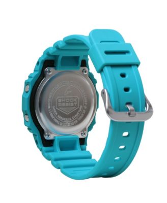 G-Shock Men's Blue Resin Watch, 48.9mm, DW5600EP-2 - Macy's