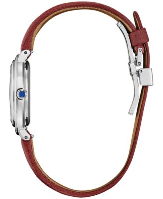 Eco-Drive Women's L Arcly Diamond Accent Stainless Steel Bracelet Watch 31mm