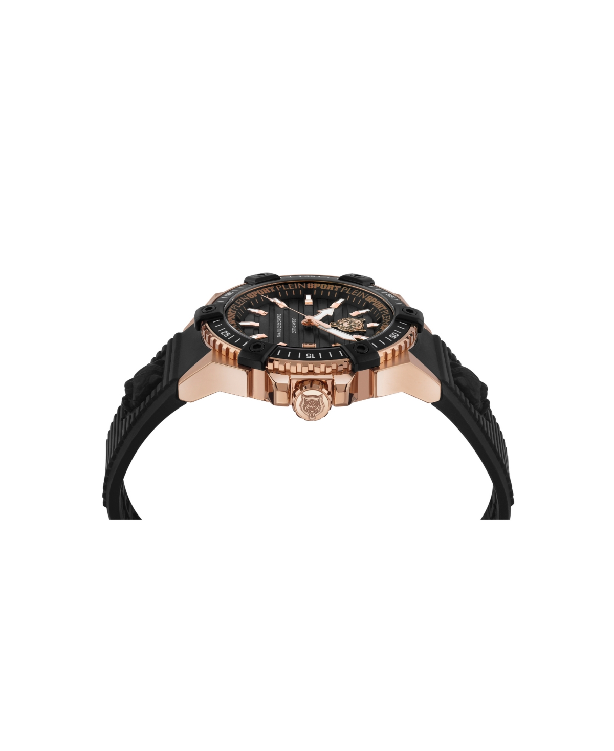 Plein Sport Men's Urban Pulse 3 Hand Date QuartzSilicone Strap 47mm - Black