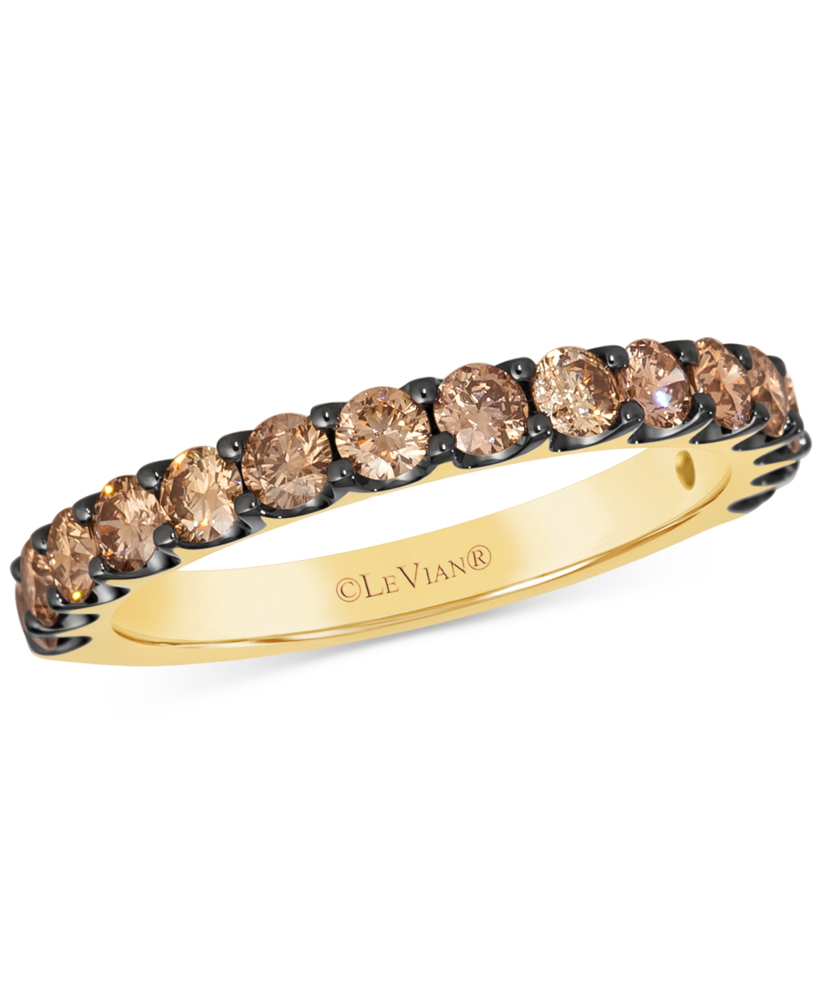 Le Vian Chocolatier Chocolate Diamond Band (1 ct. t.w) in 14k Gold