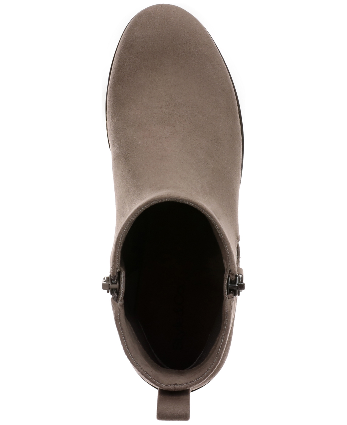 Shop Style & Co Women's Sayylor Wedge Booties, Created For Macy's In Taupe Mc
