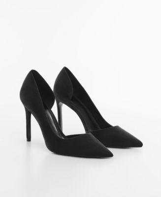 Mango Women's Asymmetrical Heeled Shoes - Macy's