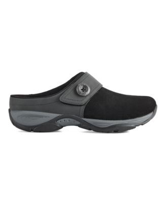 Women's Edline Button Strap Slip-On Mules