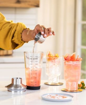 18 Oz Glass Cocktail Shaker