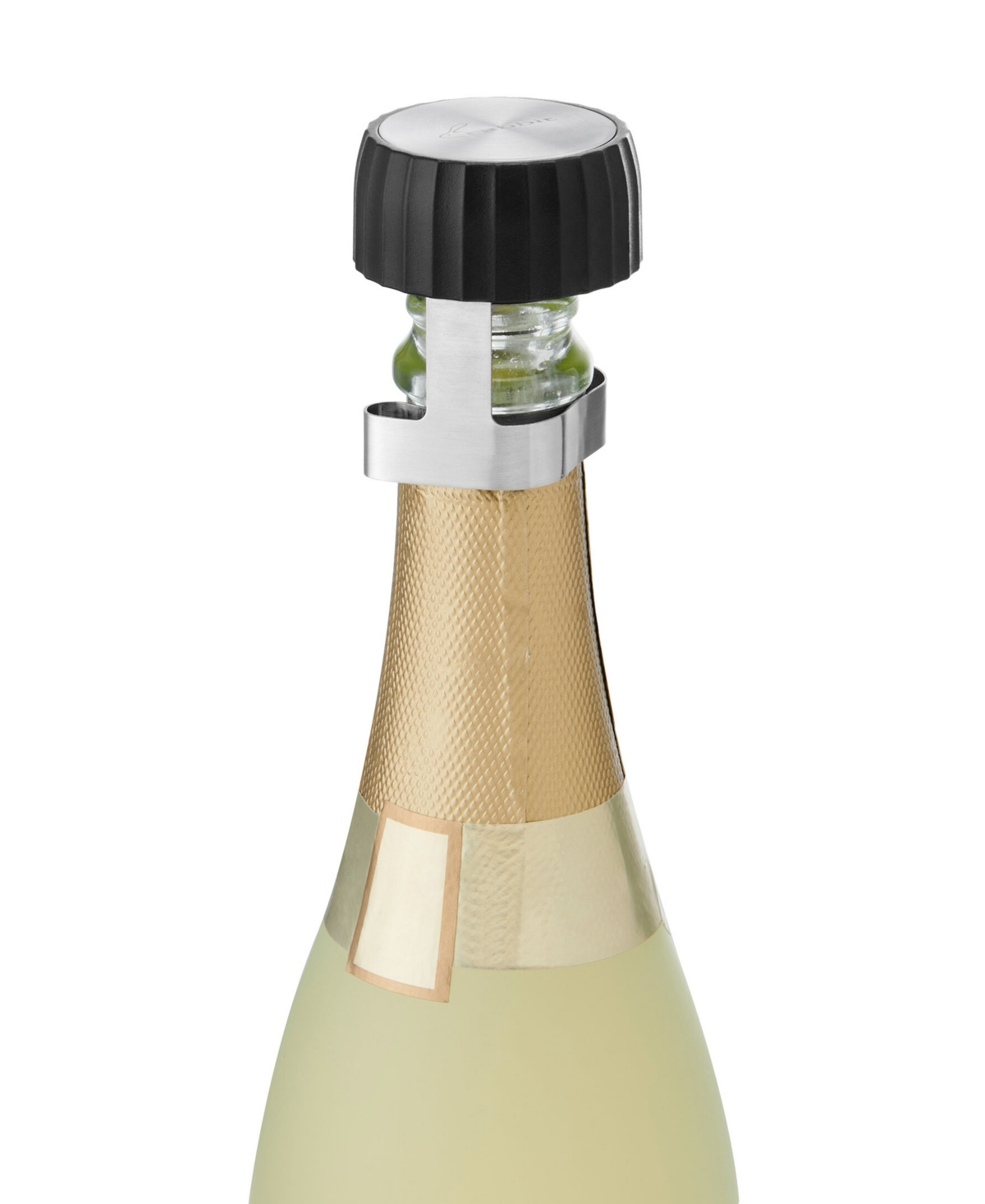 Rabbit Twist Champagne Sealer In Black