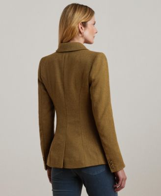 Lauren Ralph Lauren Women's Twill Blazer - Macy's