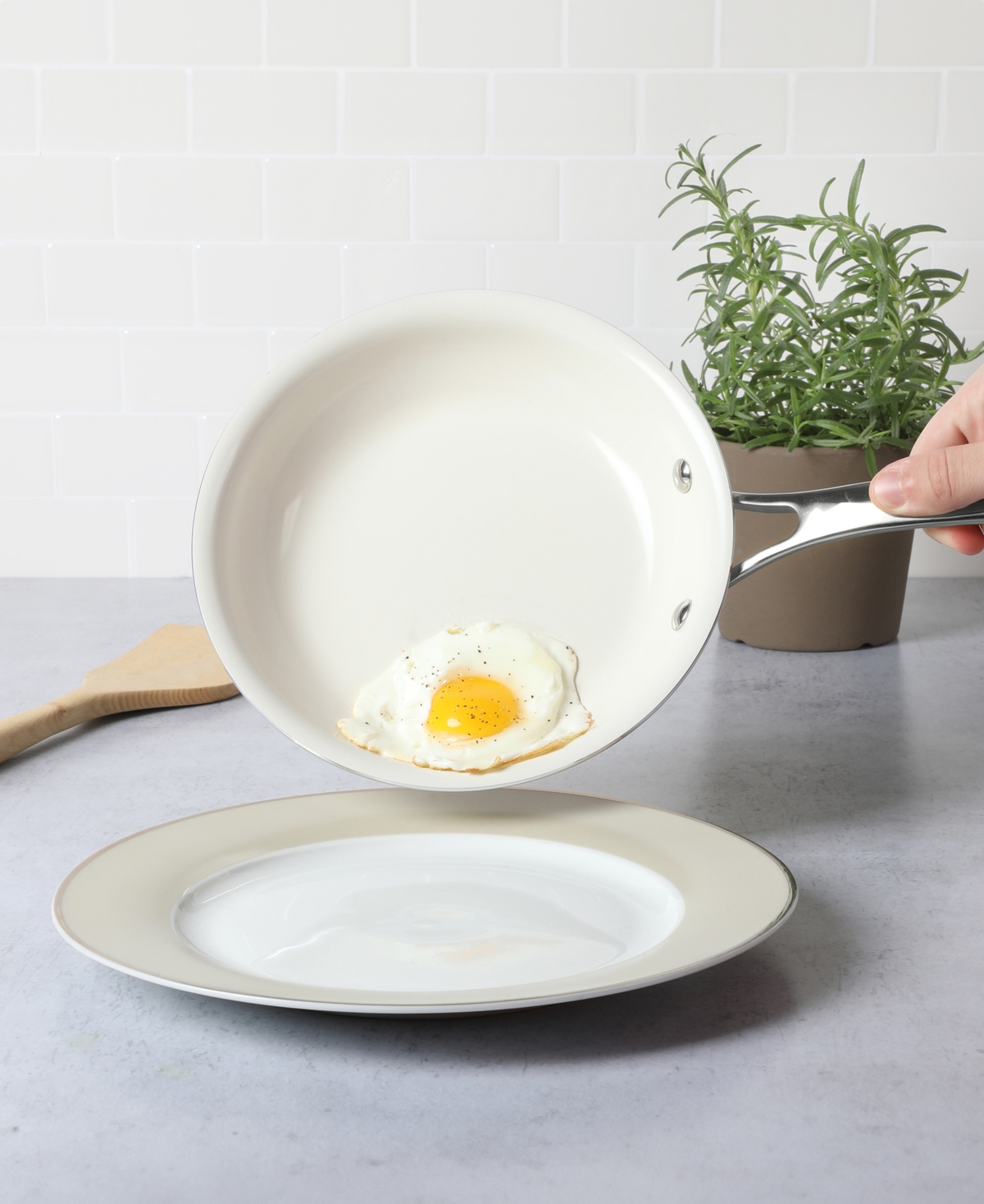 Martha Stewart Collection Premium Ceramic Nonstick Aluminum 10-Pc. Cookware Set, Exclusively at Macy's