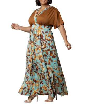 Plus Size Naomi Long Maxi Dress