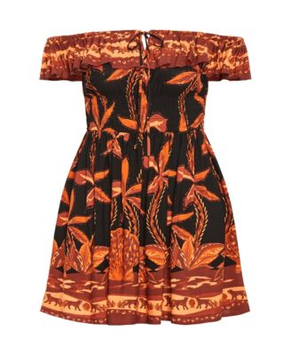 Women's Tahitian Border Dress