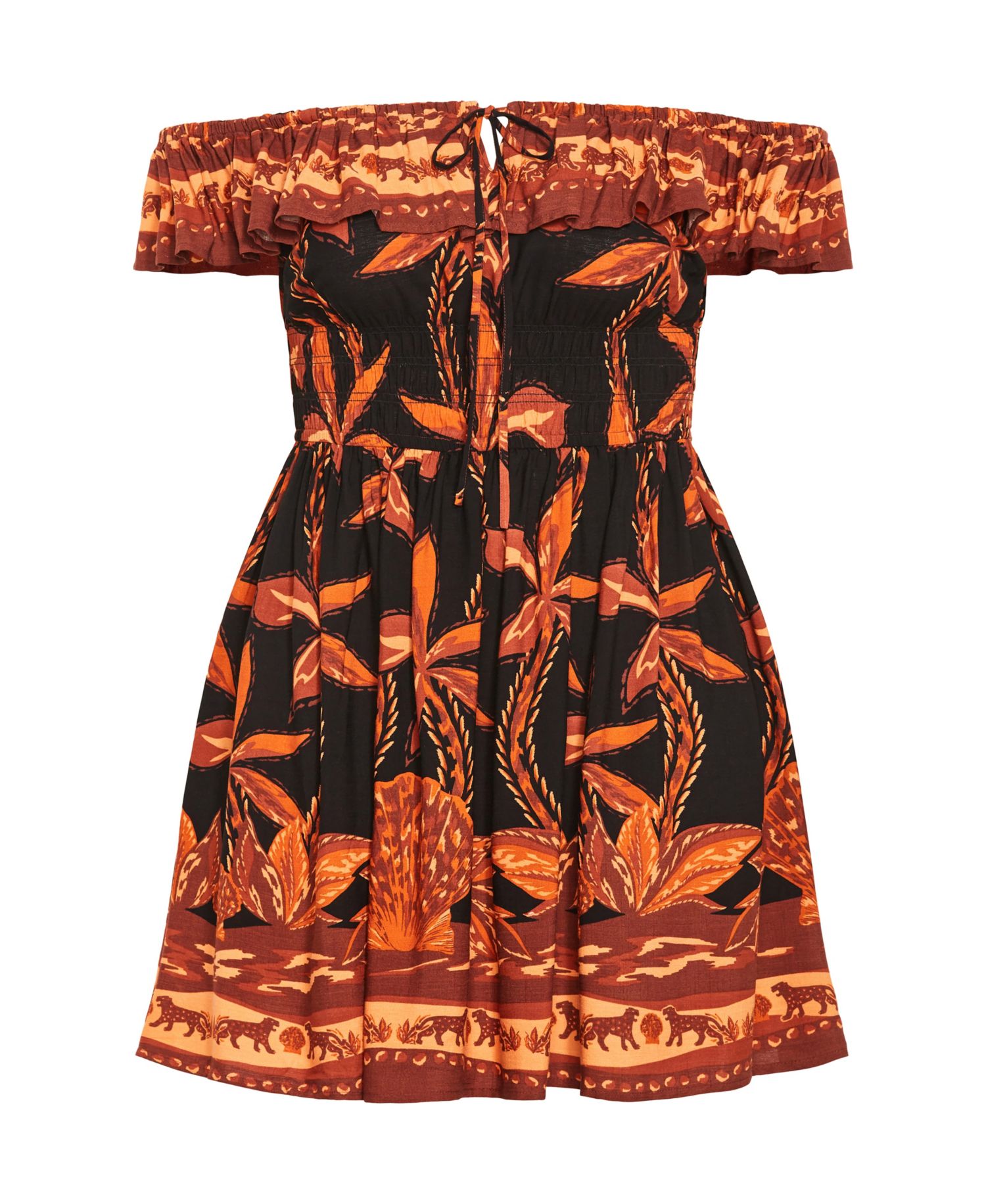 Women's Tahitian Border Dress