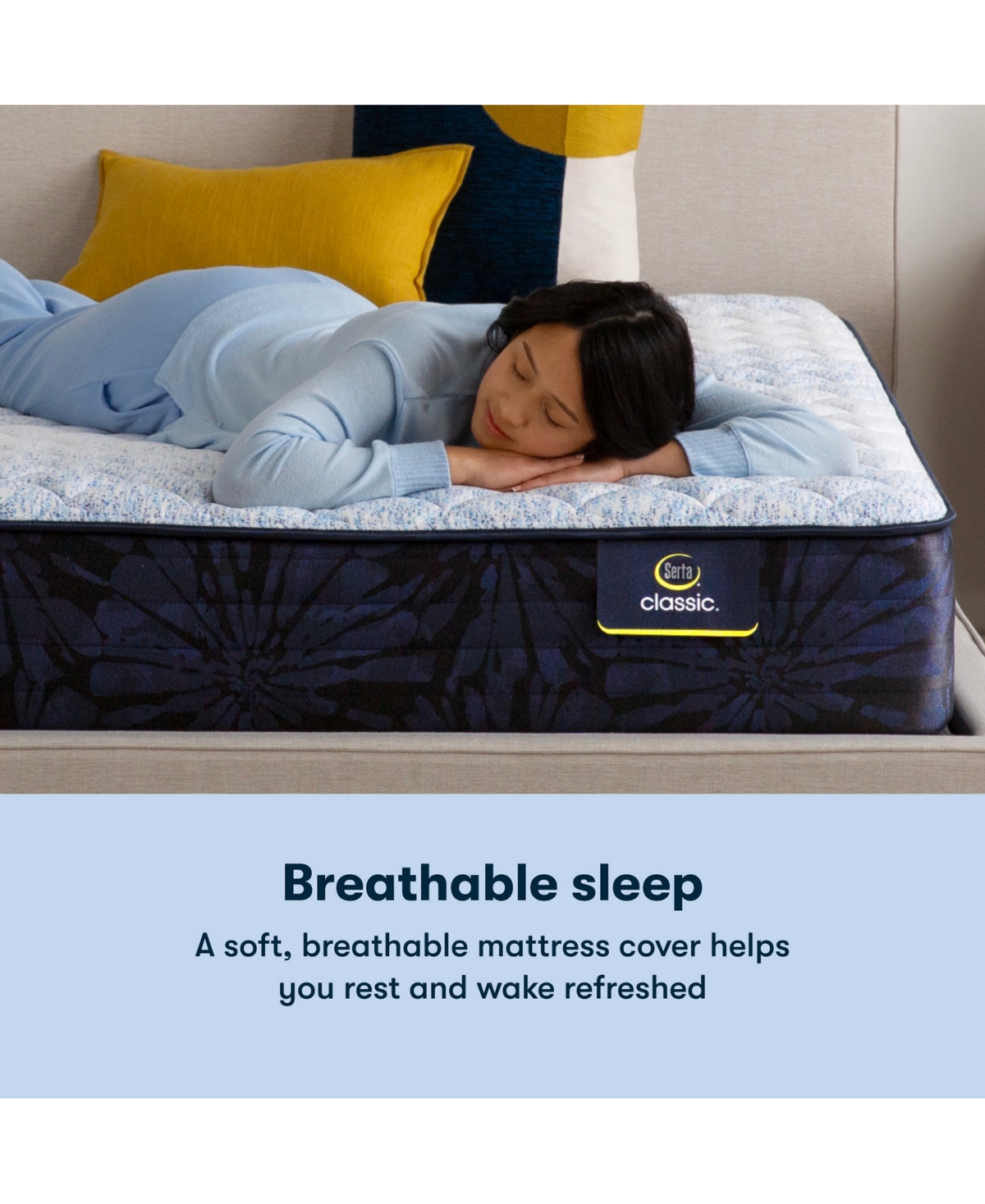 Serta Classic Alden 11.5" Medium Mattress In No Color