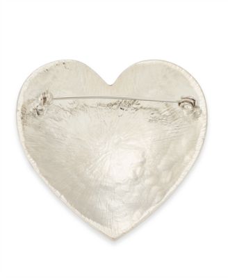 Crystal Heart Pin, Created for Macy's