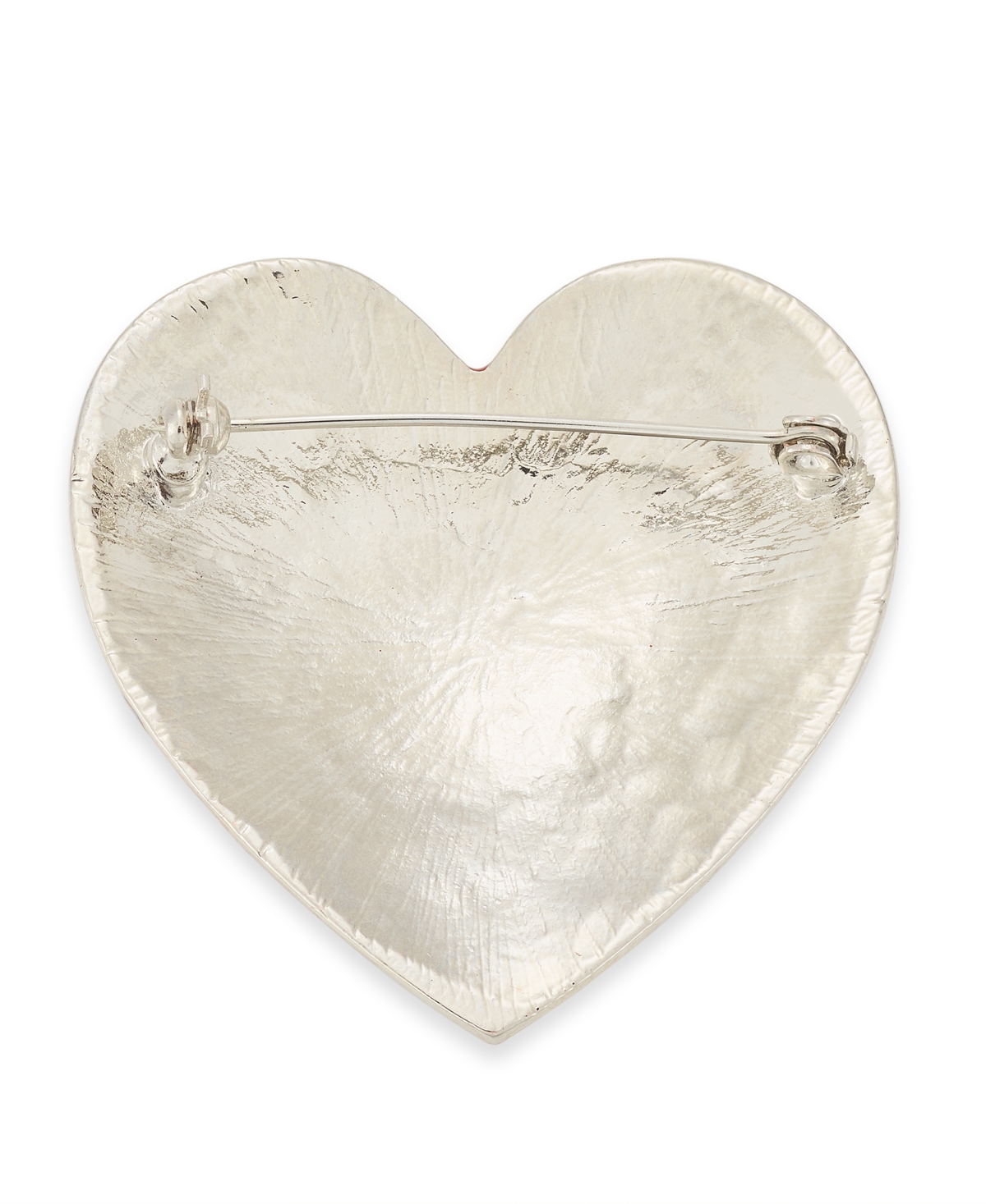 Holiday Lane Crystal Heart Pin, Created For Macy's In Multi