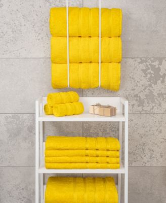 Edison Luxury 100% Turkish Cotton 4-Piece Bath Towel Set
