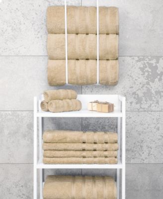 Edison Luxury 100% Turkish Cotton 4-Piece Bath Towel Set