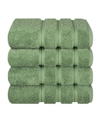 Edison Luxury 100% Turkish Cotton 4-Piece Hand Towel Set
