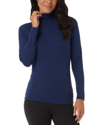 Women's Long-Sleeve Mock-Neck Top 