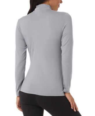 Women's Long-Sleeve Mock-Neck Top 