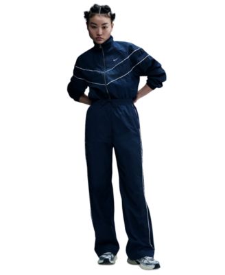 Nike Women's Windrunner Full-Zip Contrast-Trim Jacket - Macy's Nike Women's Windrunner Full-Zip Contrast-Trim Jacket - Macy's