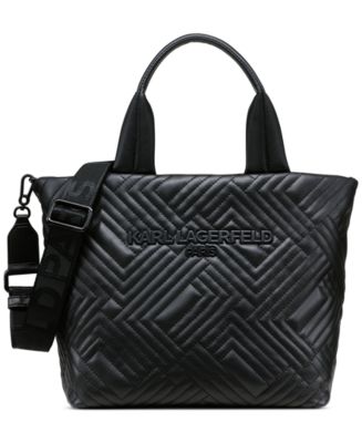 大人気★Karl Lagerfeld Paris ボヤージュナイロントート Amazon.com: KARL LAGERFELD Paris Voyage Tote Black One Size