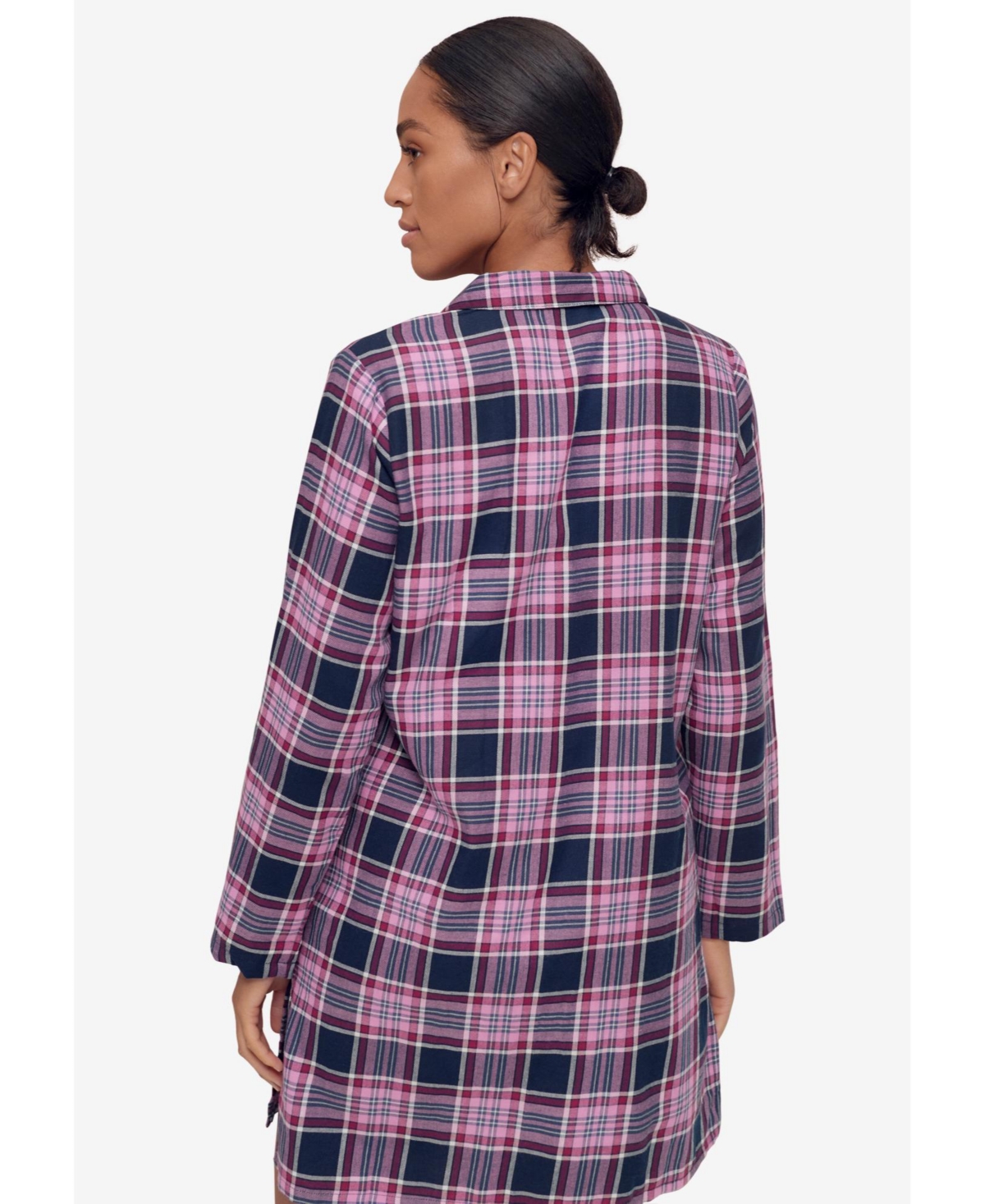 Ellos Plus Size Flannel Sleep Shirt