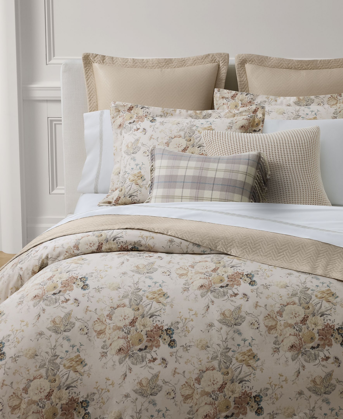 RALPH LAUREN GWYNNE FLORAL 3-PC. COMFORTER SET, KING