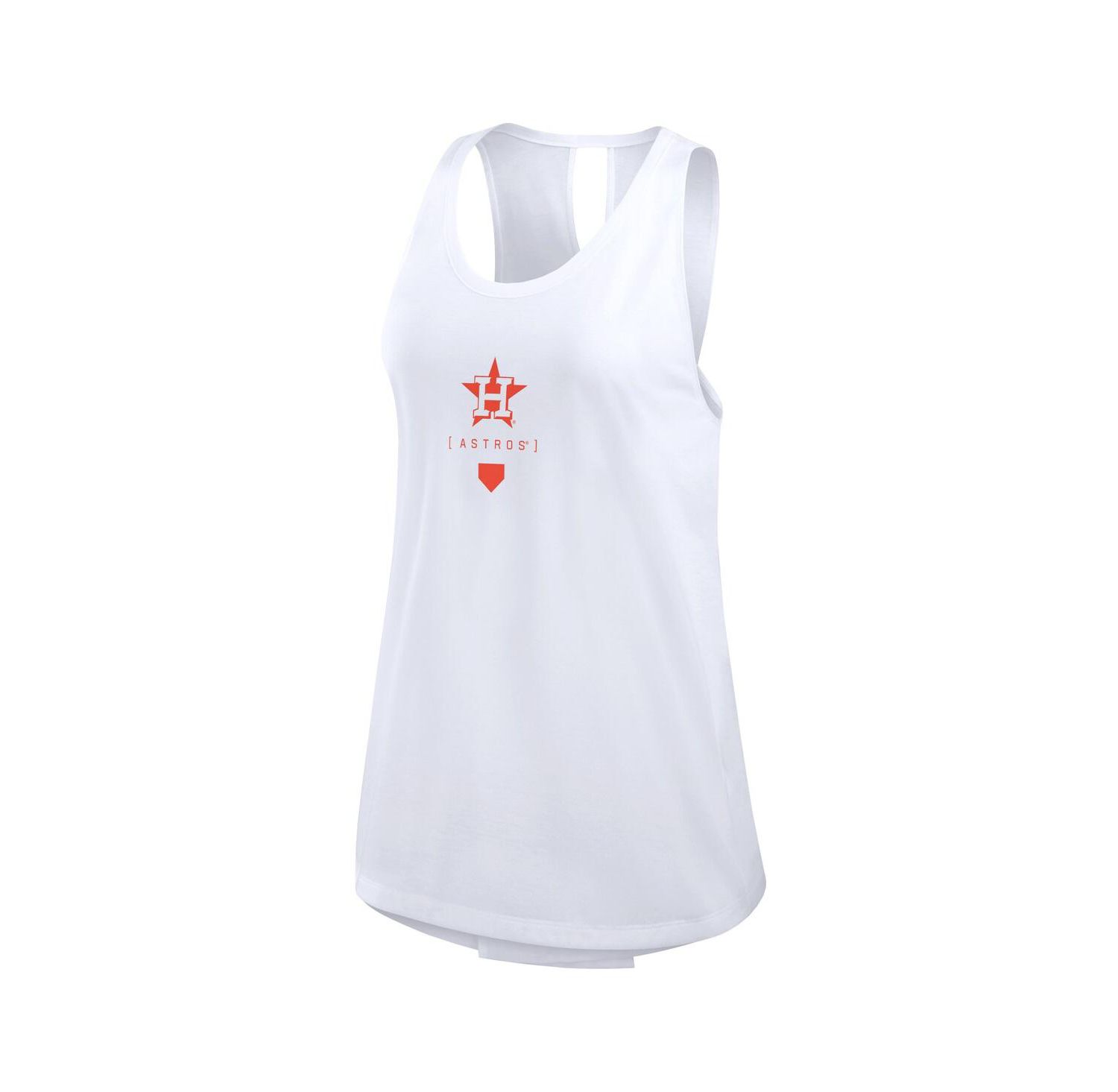 Women's White Houston Astros Team Crossback Tank Top