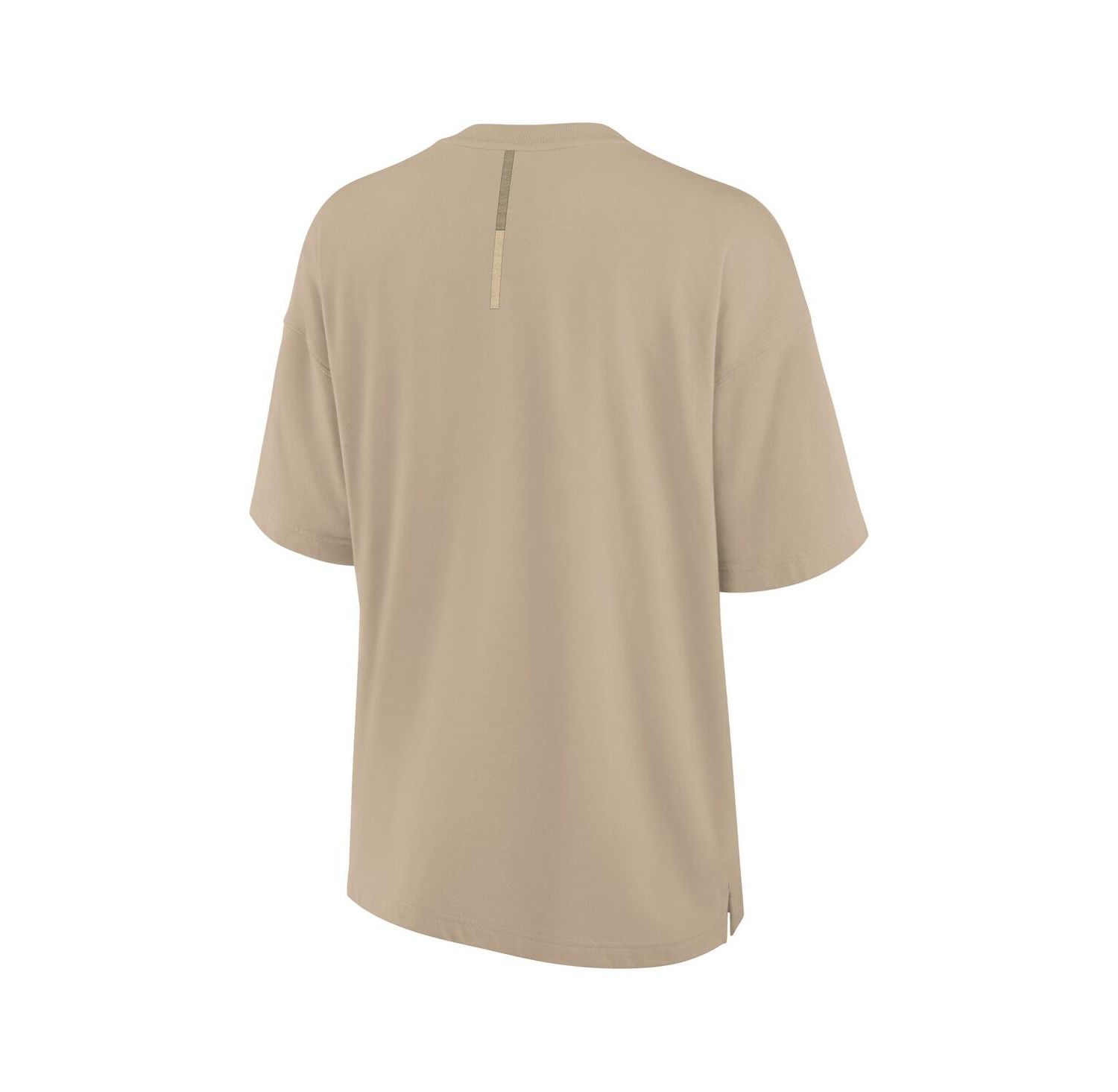 Women's Khaki Houston Astros Elements Oversized T-Shirt
