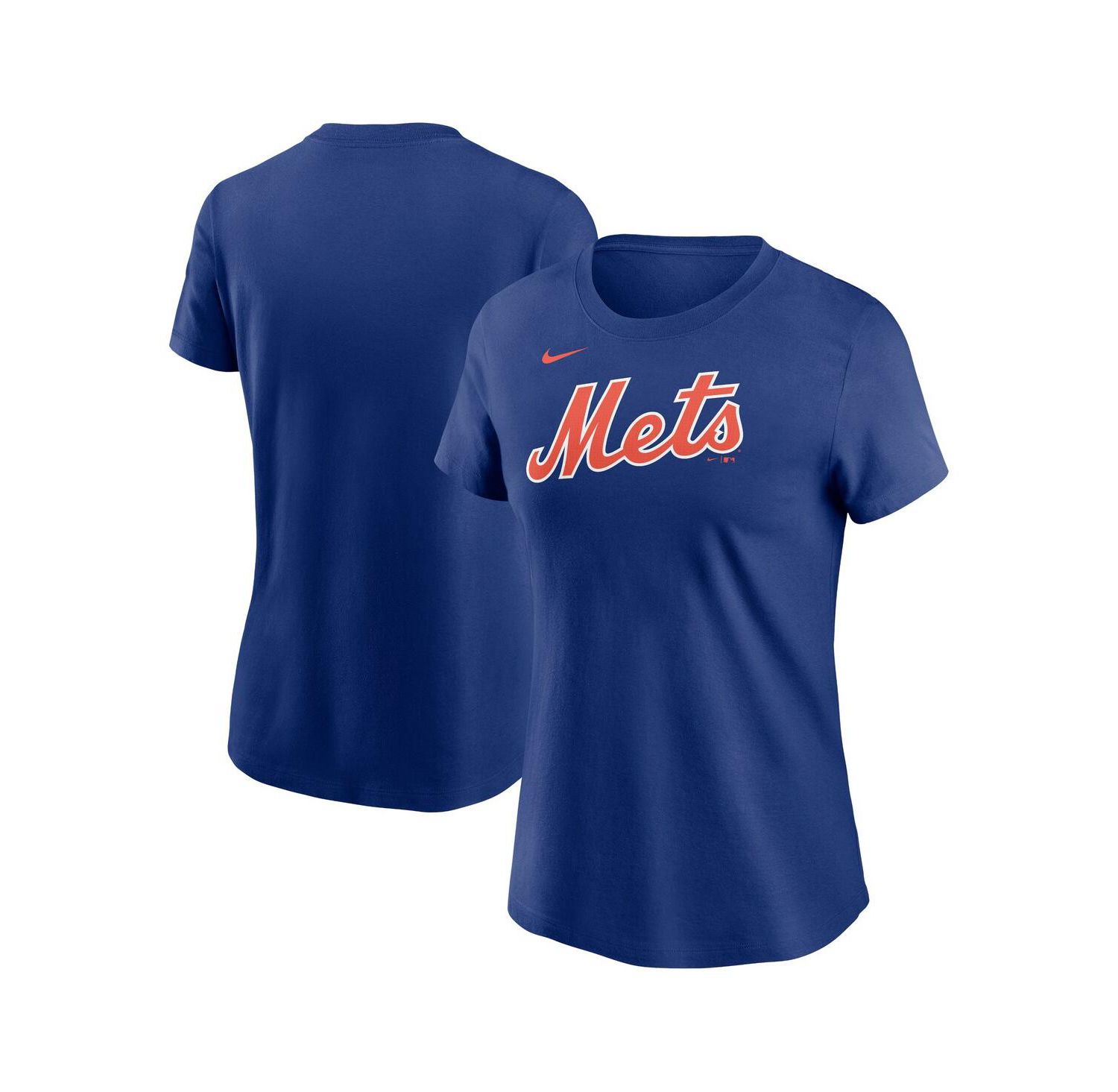Women's Royal New York Mets Wordmark T-Shirt